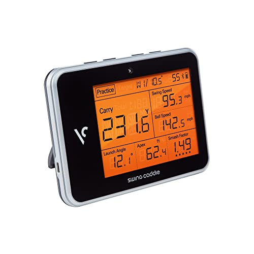 Voice Caddie SC300 Swing Caddie Portable Launch Monitor Black