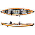 Waimea Bay Vista 2 Seater Inflatable Fishing Kayak Multicolor