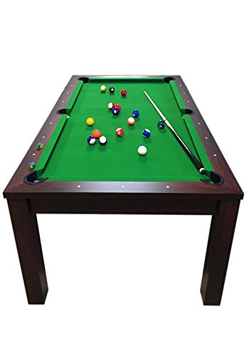 SIMBAUSA Pool Table 7FT Model MISSISIPI Snooker Green