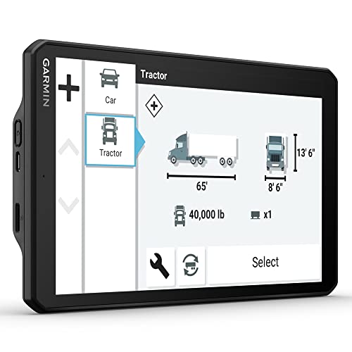 Garmin dezl OTR810 8-Inch GPS Truck Navigator Bundle with Premium 2-Year CPS Protection Pack