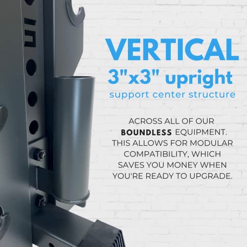 Synergy Custom Fitness 8-Tier Vertical Dumbbell Storage Rack - DBRK8 (Grey)