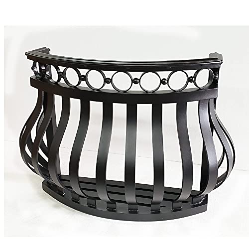 L.A Ornamental Decorative Balcony Outdoor Black
