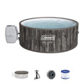 Coleman Napa AirJet Inflatable Hot Tub Spa 5-7 Person Brown