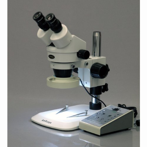 AmScope Professional Binocular Stereo Zoom Microscope 3.5X-90X White