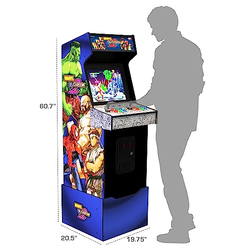 ARCADE1UP Marvel VS Capcom II Arcade Black
