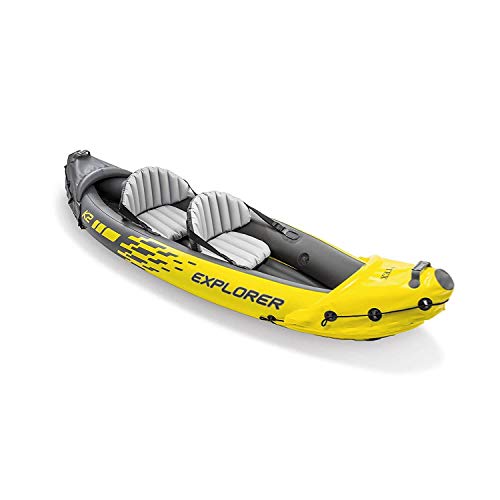 Intex Explorer K2 Kayak 2-Person Inflatable Set 4 Pack