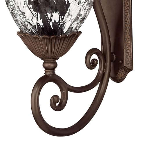 Hinkley Plantation Collection Four Light Outdoor Large Wall Mount Copper Bronze