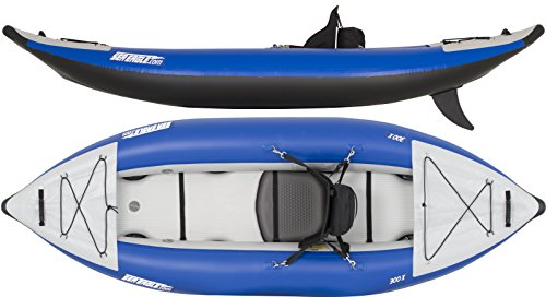 Sea Eagle SE300X Explorer Inflatable Kayak Blue/Gray