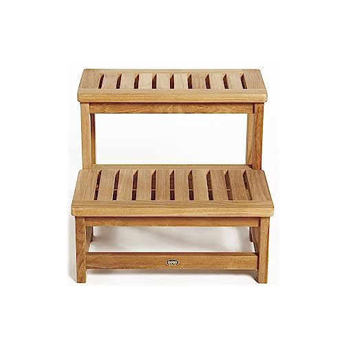 Arb Teak & Specialties Hot Tub Step 24" Brown