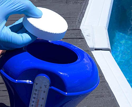 Rx Clear 1-Inch Stabilized Chlorine Tablets for Pools & Spas UV Protected 1200 Lbs