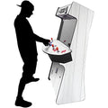 Creative Outdoor Distributor Full-Size Arcade Machine 32" Screen 3500 Games White Woodgrain