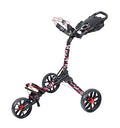 Bag Boy Nitron 3 Wheel Golf Push Cart Red/White/Blue Camo