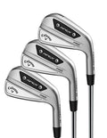 Callaway Golf APEX PRO Iron Set (Right Hand, 4 Iron - PW,AW, Steel, Stiff) Silver