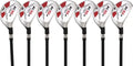 Majek Senior Men’s Golf All Hybrid Complete Set Black