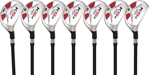 Majek Senior Men’s Golf All Hybrid Complete Set Black
