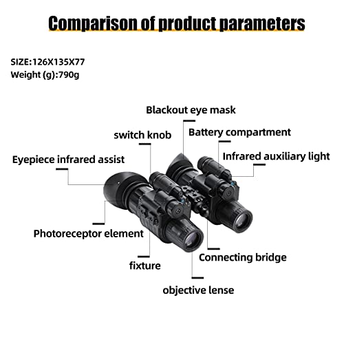 Teslord PVS-14 Military IR Binocular Night Vision Device