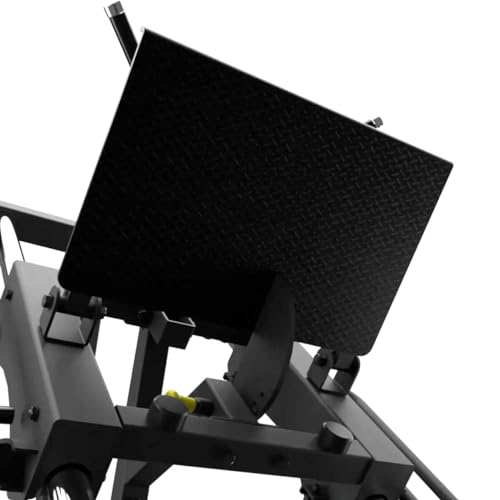 Gronk Fitness Leg Press Hack Squat Machine Adjustable Black