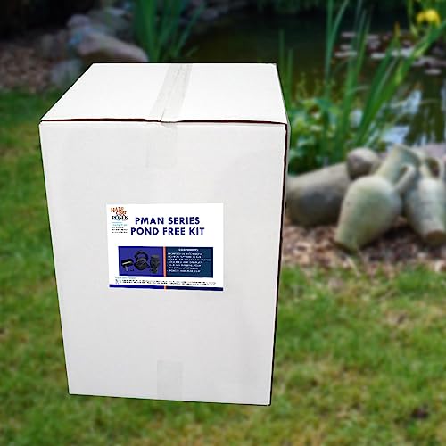 HALF OFF PONDS Simply Waterfalls 4000 Waterfall Kit with 10' x 20' EPDM Liner and 4,000 GPH Pump Black