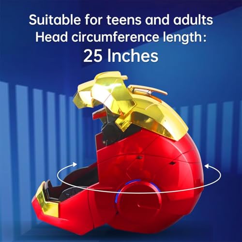 Tarrshiney Electronic Mark 5 Helmet with Voice Control & LED Eyes Gold