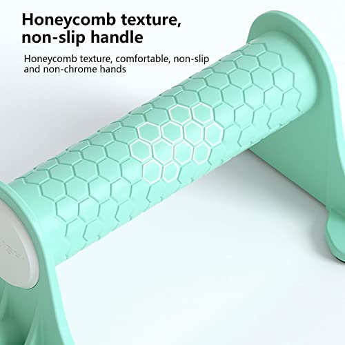 Joberio 2-in-1 Push Up Handles Ergonomic Non-Skid Cyan Blue