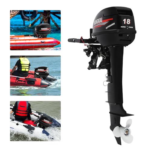Namiose 18HP 2 Stroke Outboard Motor Heavy Duty Fishing Engine Long Shaft