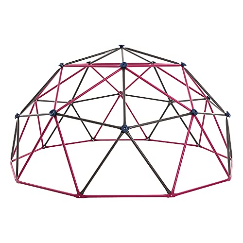 Lifetime Geometric Dome Climber Jungle Gym 5.5' x 11' Berry & Brown