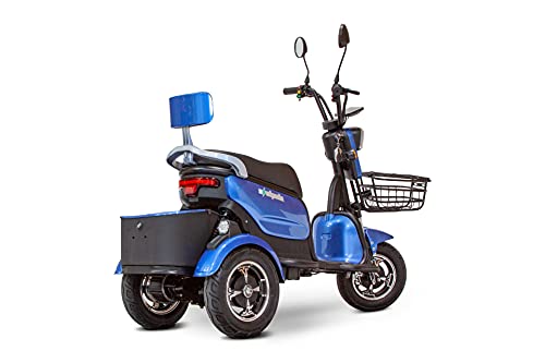 eWheels EW-12 3 Wheel Mobility Scooter 15 mph Black4