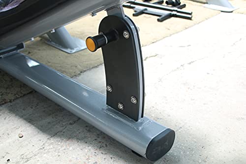 French Fitness 45 Degree Linear Leg Press Silver