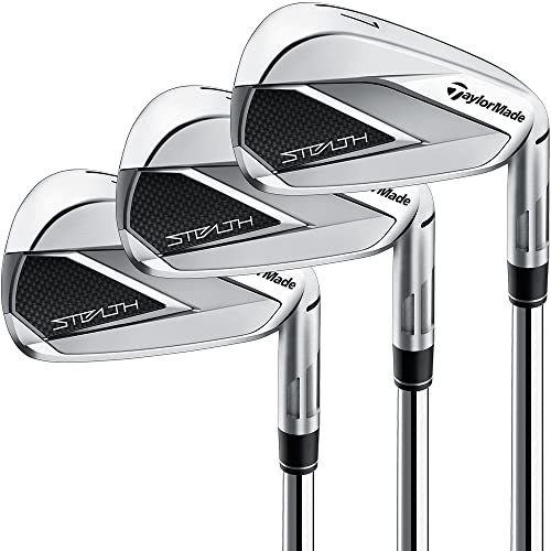 TaylorMade Golf Stealth Iron Set Men's Righthanded Red