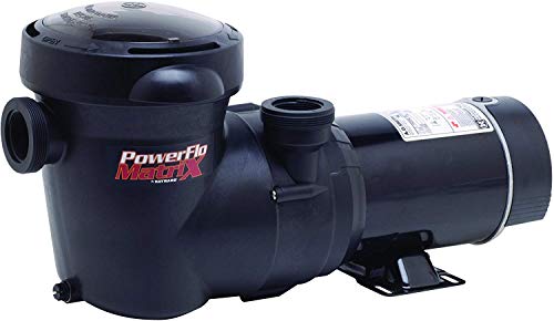 Hayward W3SP15932S PowerFlo Matrix Dual-Speed Above-Ground Pool Pump 1.5 HP Black