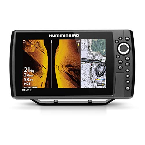 Humminbird Helix 9 Chirp MEGA SI+ GPS G4N Fish Finder Black