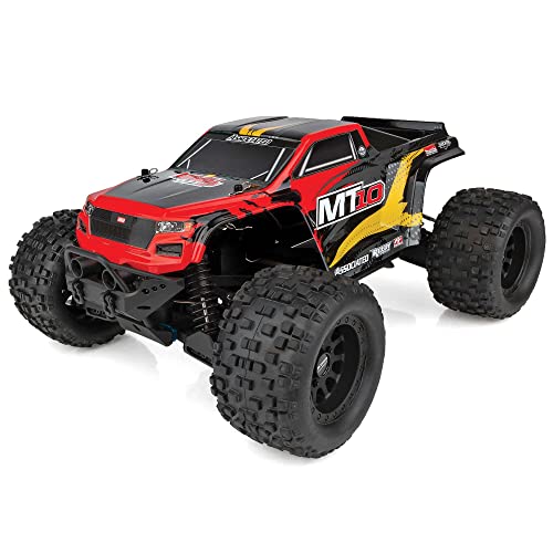 Team Associated Rival MT10 Brushless RTR V2 LiPo Combo Red