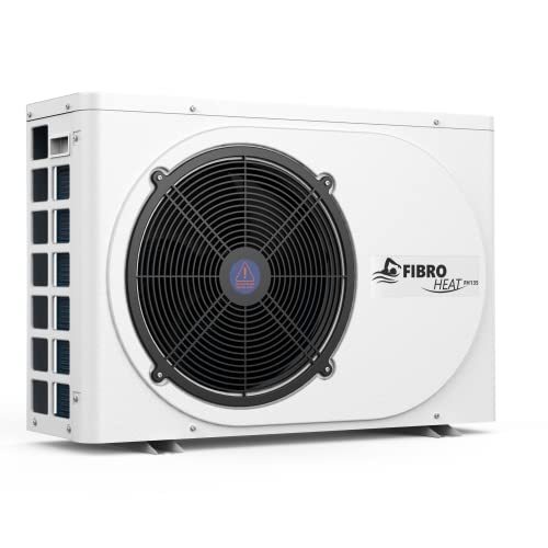 FibroPool Swimming Pool Heat Pump White