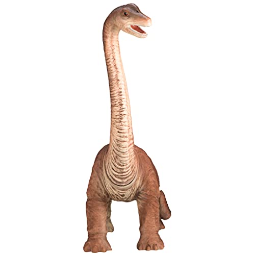 Design Toscano Scaled Jurassic Brachiosaurus Dinosaur Statue Full Color