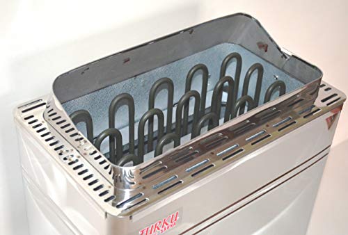 TURKU 9KW Stainless Steel Wet/Dry Sauna Stove with External Digital Controller