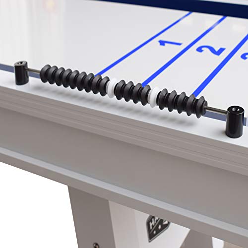 Hathaway Crestline 12-Ft Shuffleboard Table White