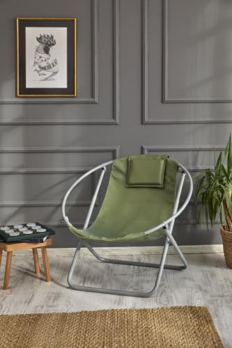 Mern Living Canvas Folding Chair Green