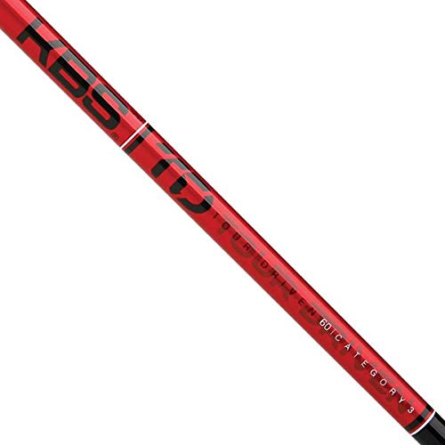 KBS TD Black Gloss 60 Graphite Driver Shaft + Adapter & Grip - Callaway Big Bertha, Alpha - Regular