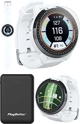 PlayBetter Bushnell iON Elite Golf GPS Watch White