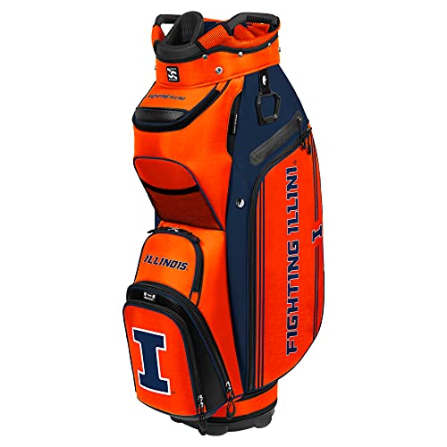 Team Effort Illinois Fighting Illini Bucket III Cooler Cart Golf Bag Blue