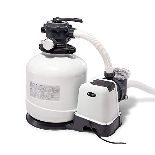 Intex 3000 GPH Above Ground Pool Sand Filter & Automatic Pool Cleaners Set