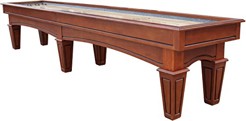 Playcraft St. Lawrence 12' Chestnut Pro-Style Shuffleboard Table