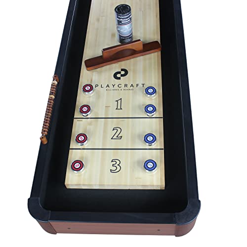 Playcraft Woodbridge 12' Shuffleboard Table Cherry
