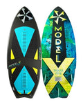 PHASE FIVE Wakesurf Board Model X 53" Black / Blue / Yellow