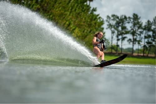 HO Carbon Omni Women's Slalom Waterski 65 Double Stance Bindings (5.5-9.5)