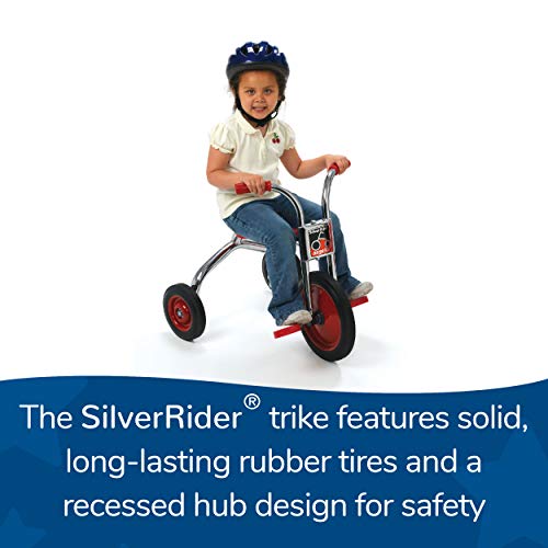 Children's Factory SilverRider Toddler Tricycle Silver-Red