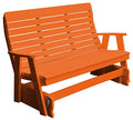 Furniture Barn USA 4' Poly Winston Glider Orange