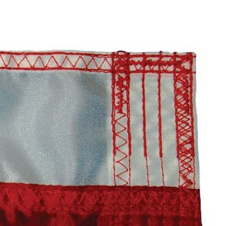 Eder Flag Poly-Max Outdoor U.S. Flag 20x38 Feet White