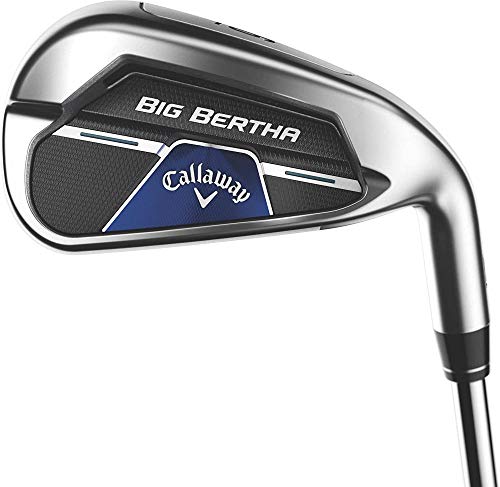 Callaway Big Bertha B21 Iron Set (Set of 8 Clubs: 4IR - PW, AW, Right, Graphite, Regular) Silver