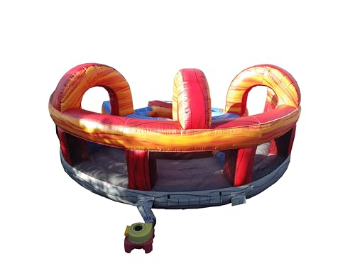 JumpOrange Shadow Obstacle Course Bounce House Inflatable with Blower Piece 4